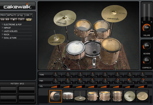 The methods of connecting HyperDrum to Cakewalk in Win10