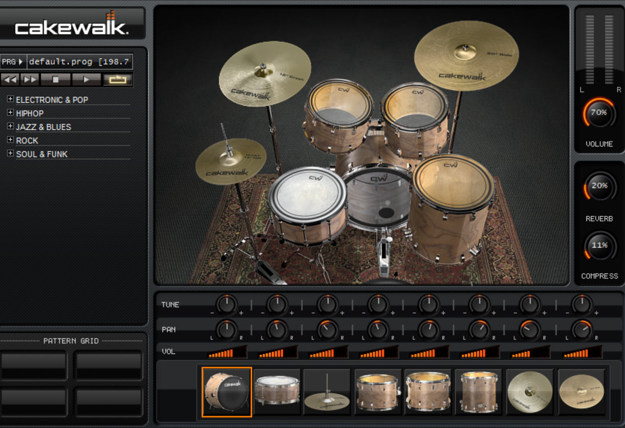 Hyperdrums Tutorial The methods of connecting HyperDrum to Cakewalk in Win10 – Theodots