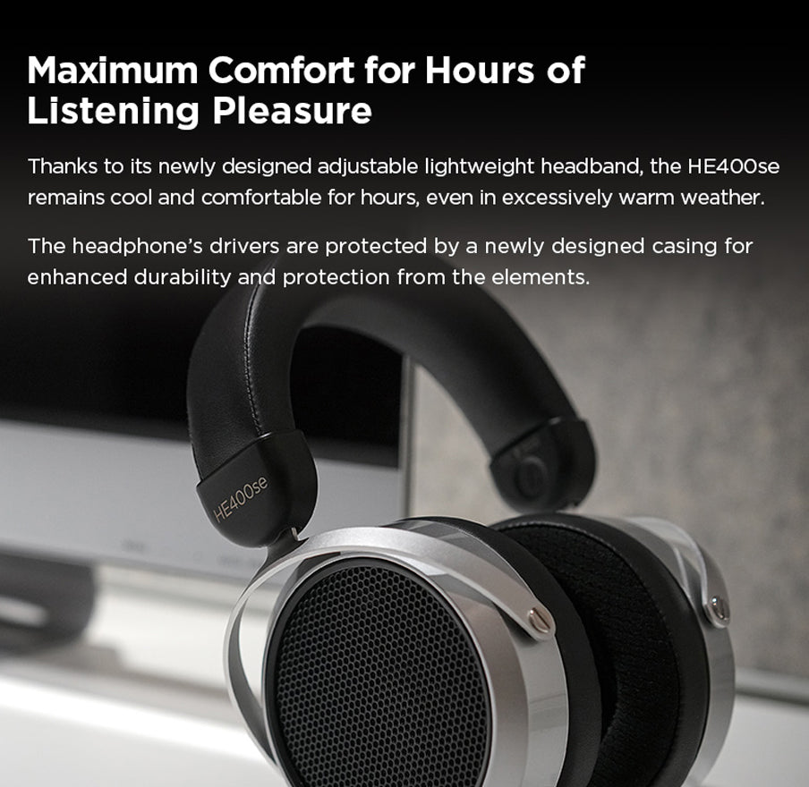 
HIFIMAN HE400SE planar magnetic open-back headphones product image